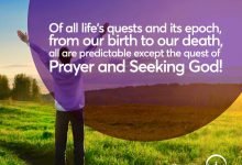 Pray and Seek God